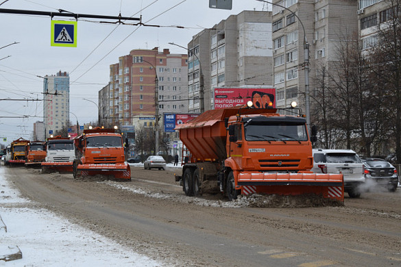 Догорхоз уже готов убирать Иваново от снега
